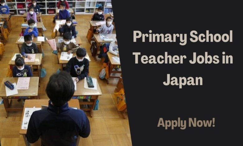Primary School Teacher Jobs in Japan