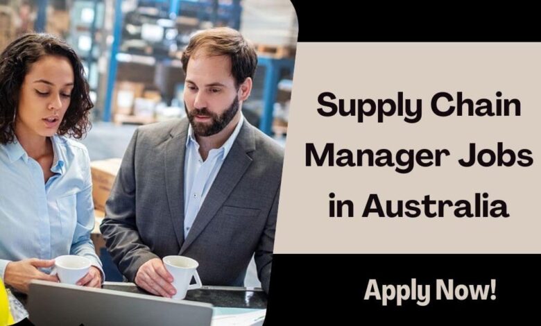 Supply Chain Manager Jobs in Australia