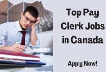 Top Pay Clerk Jobs in Canada