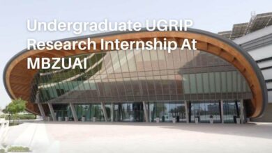 Undergraduate UGRIP Research Internship At MBZUAI