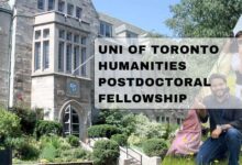 Uni Of Toronto Humanities Postdoctoral Fellowship
