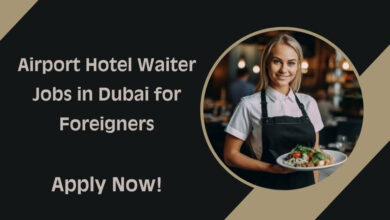 Airport Hotel Waiter Jobs in Dubai for Foreigners