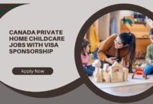 Canada Private Home Childcare Jobs With Visa Sponsorship