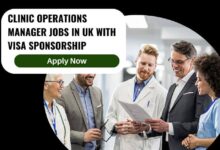 Clinic Operations Manager Jobs In UK With Visa SponsorshiP