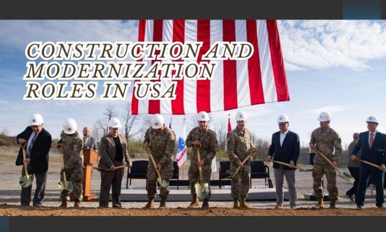 Construction And Modernization Roles In USA