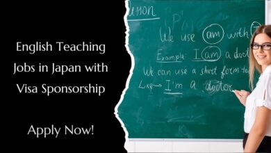 English Teaching Jobs in Japan with Visa Sponsorship