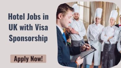Hotel Jobs in UK with Visa Sponsorship