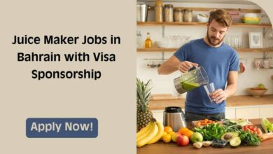 Juice Maker Jobs in Bahrain with Visa Sponsorship