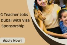 KG Teacher Jobs in Dubai with Visa Sponsorship