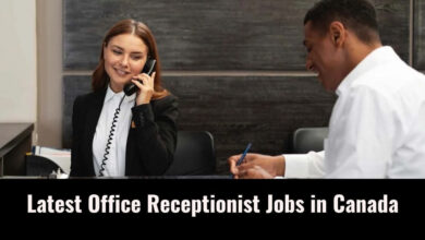 Latest Office Receptionist Jobs in Canada