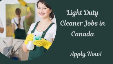 Light Duty Cleaner Jobs in Canada