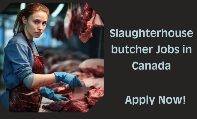 Slaughterhouse butcher Jobs in Canada