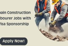 Spain Construction Labourer Jobs with Visa Sponsorship