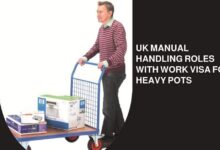 UK Manual Handling Roles With Work Visa For Heavy Pots