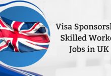 Visa Sponsorship Skilled Worker Jobs in UK