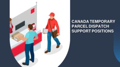 Canada Temporary Parcel Dispatch Support Positions