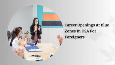 Career Openings At Blue Zones In USA For Foreigners