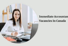 Immediate Accountant Vacancies In Canada