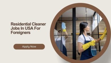 Residential Cleaner Jobs In USA For Foreigners