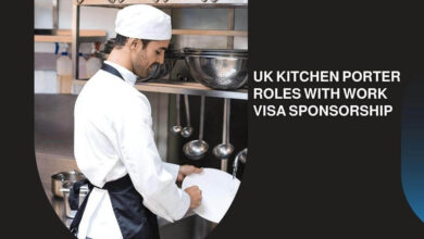UK Kitchen Porter Roles With Work Visa Sponsorship