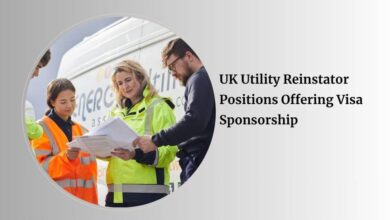 UK Utility Reinstator Positions Offering Visa Sponsorship