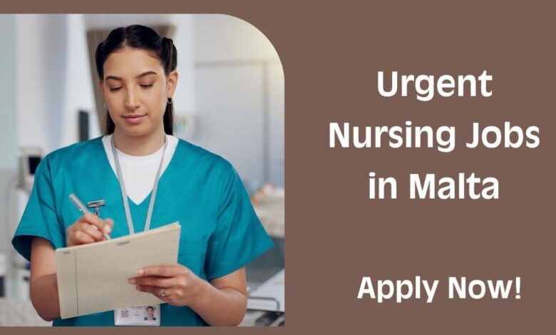 Urgent Nursing Jobs in Malta